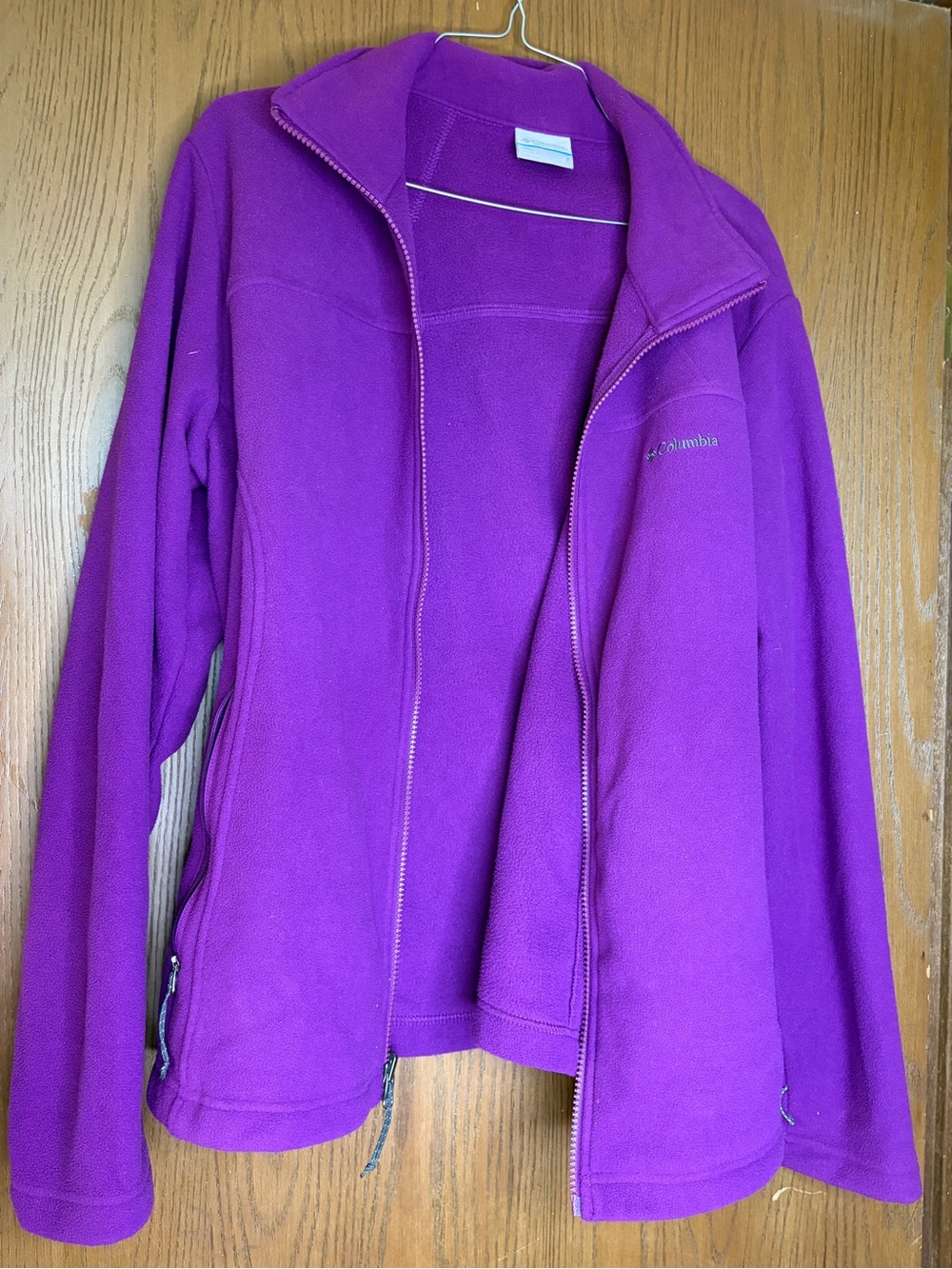 Columbia Women's Bright Purple Teddy Fleece Jacket